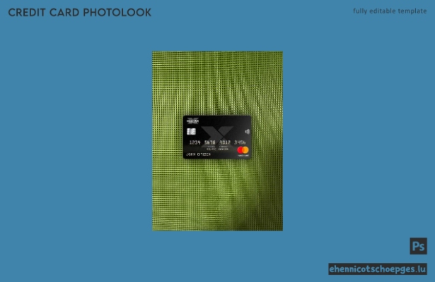 Vereinigtes Königreich Halifax Bank Mastercard Photolook Beispielvorschau